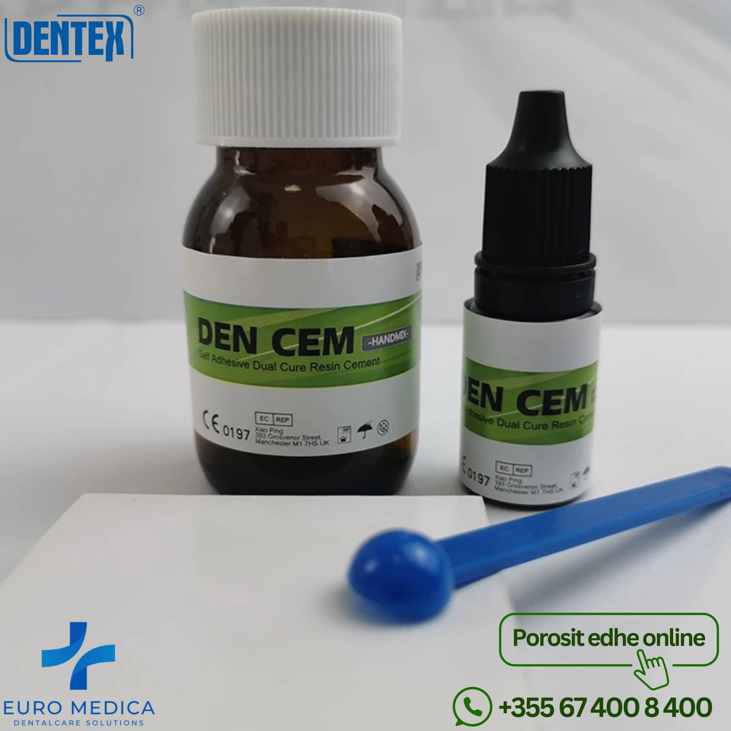 Self Adhesive Dual Cure Resin Cement - Den Cem