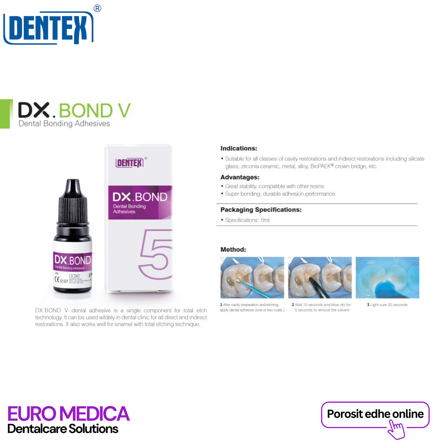 Dental Adhesive - DX Bond V