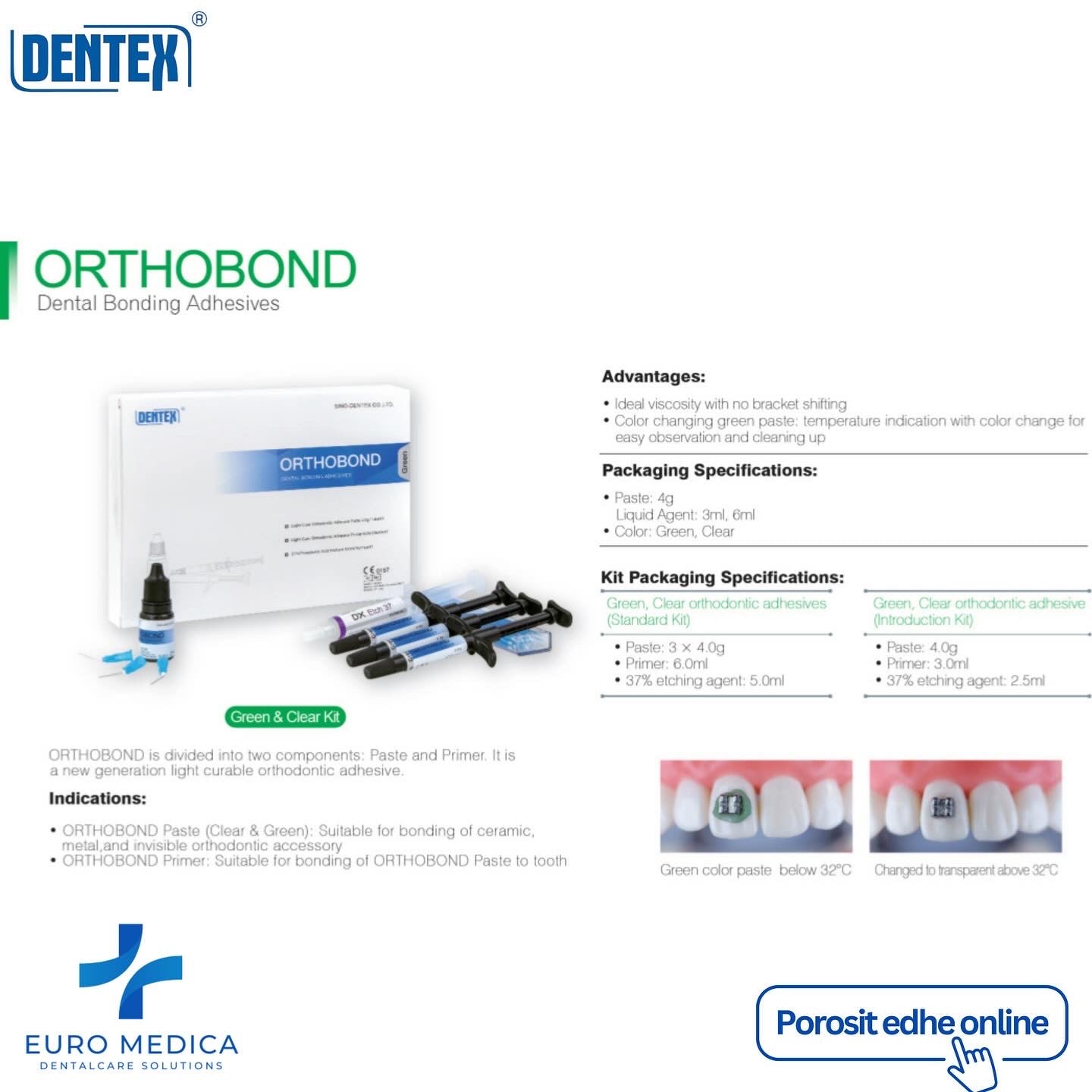 Orthobond Kit (Clear)
