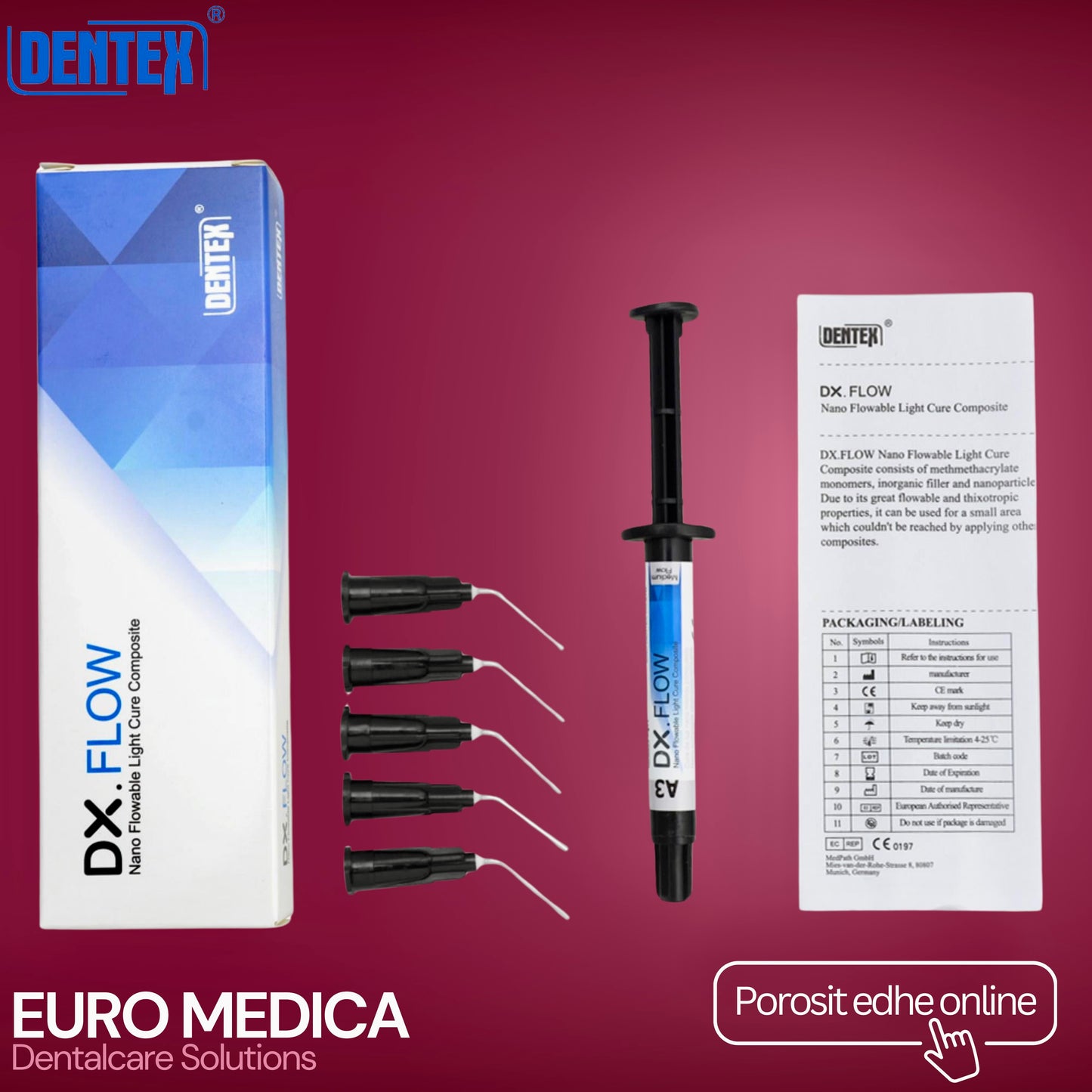 Nano Flowable Light Cure Composite - DX Flow