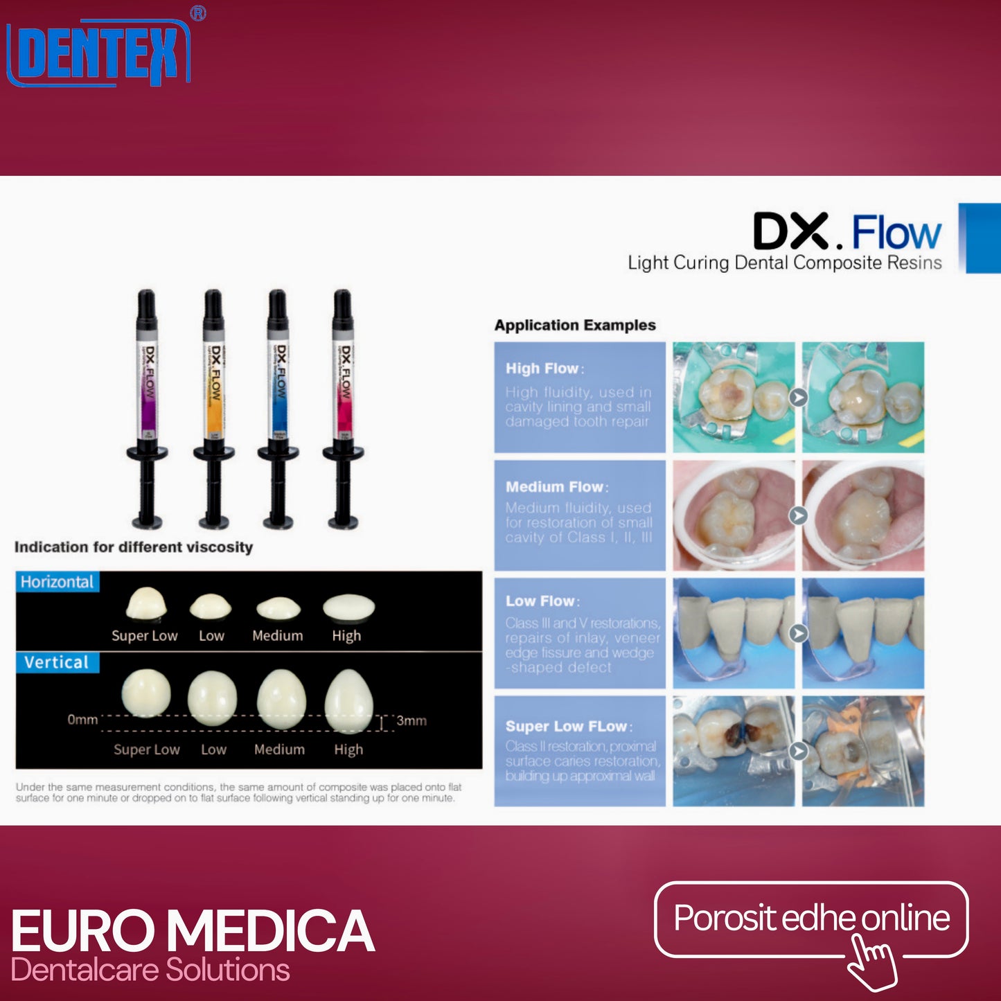 Nano Flowable Light Cure Composite - DX Flow