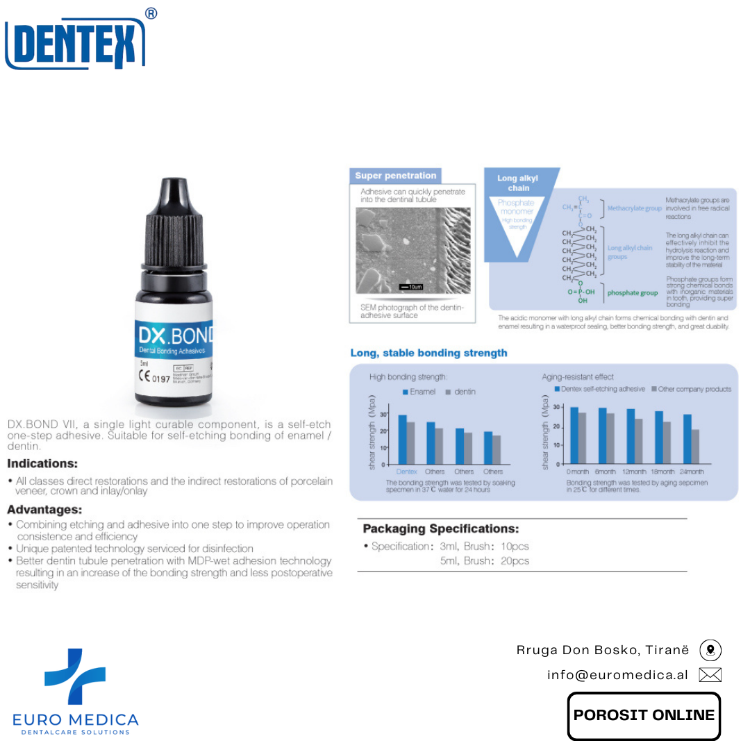 DX Bond VII - Self Etch Light Cure Adhesive